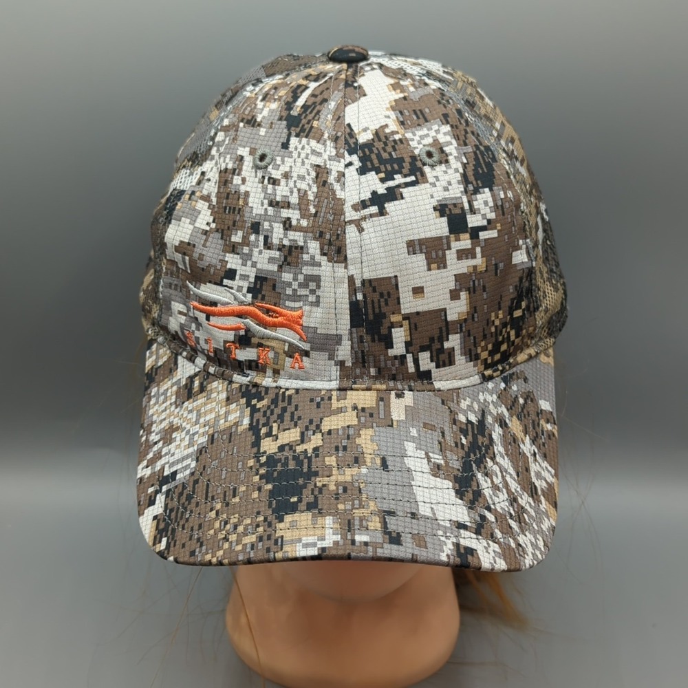 Sitka Gore Optifade Cap Hat Adjustable Mens OSFA Camo Elevated II ESW Hunting